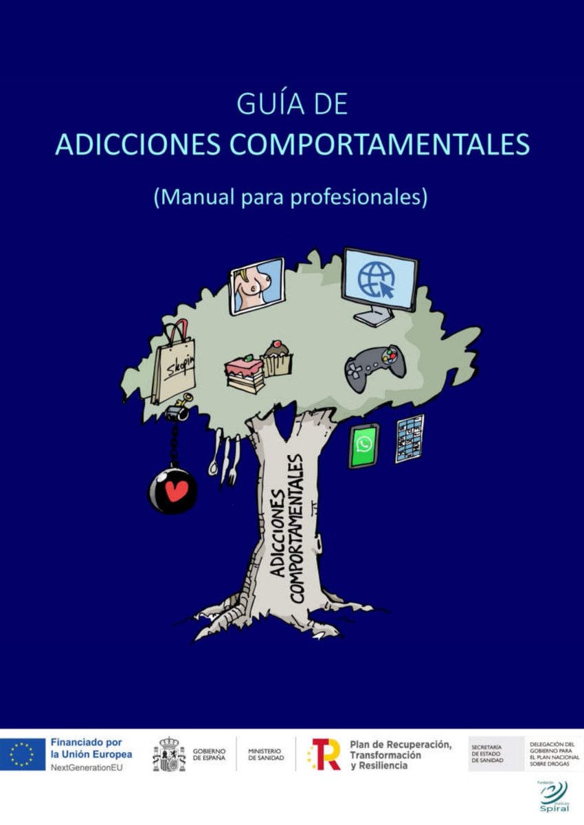 📌Nuevo documento en nuestra biblioteca:

📙Guía de adicciones comportamentales. Manual para profesionales - Fundación Instituto Spiral (<a href="/FISpiral/">F.I. Spiral</a>) - drogodependencias.femp.es/sites/default/…
#FEMPdocumento
