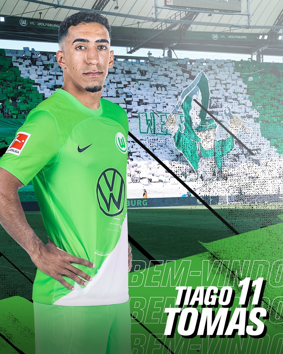Tiago Tomas wechselt zum VfL: Der 21 Jahre alte Stürmer unterzeichnet bei den Wölfen einen Vertrag bis zum 30. Juni 2027 und erhält das Trikot mit der Nummer 11.

Herzlich willkommen, <a href="/tiagomelotomas/">Tiago Tomás</a>! 💚🐺

#VfLWolfsburg