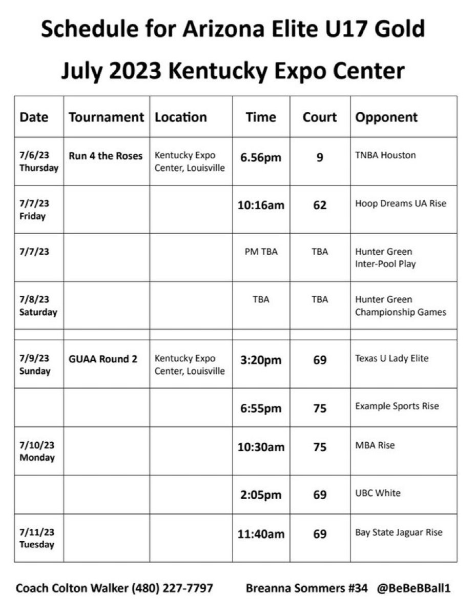 COLLEGE COACHES: If you plan to attend the Run for the Roses event in Kentucky this week @TKnighton2024 from @azelitebball Gold 17U is a MUST WATCH!! 5’8 PG, Athletic, Dynamic scorer, long, bouncy, MOTOR!! High Academic!!! @WCaadvantage