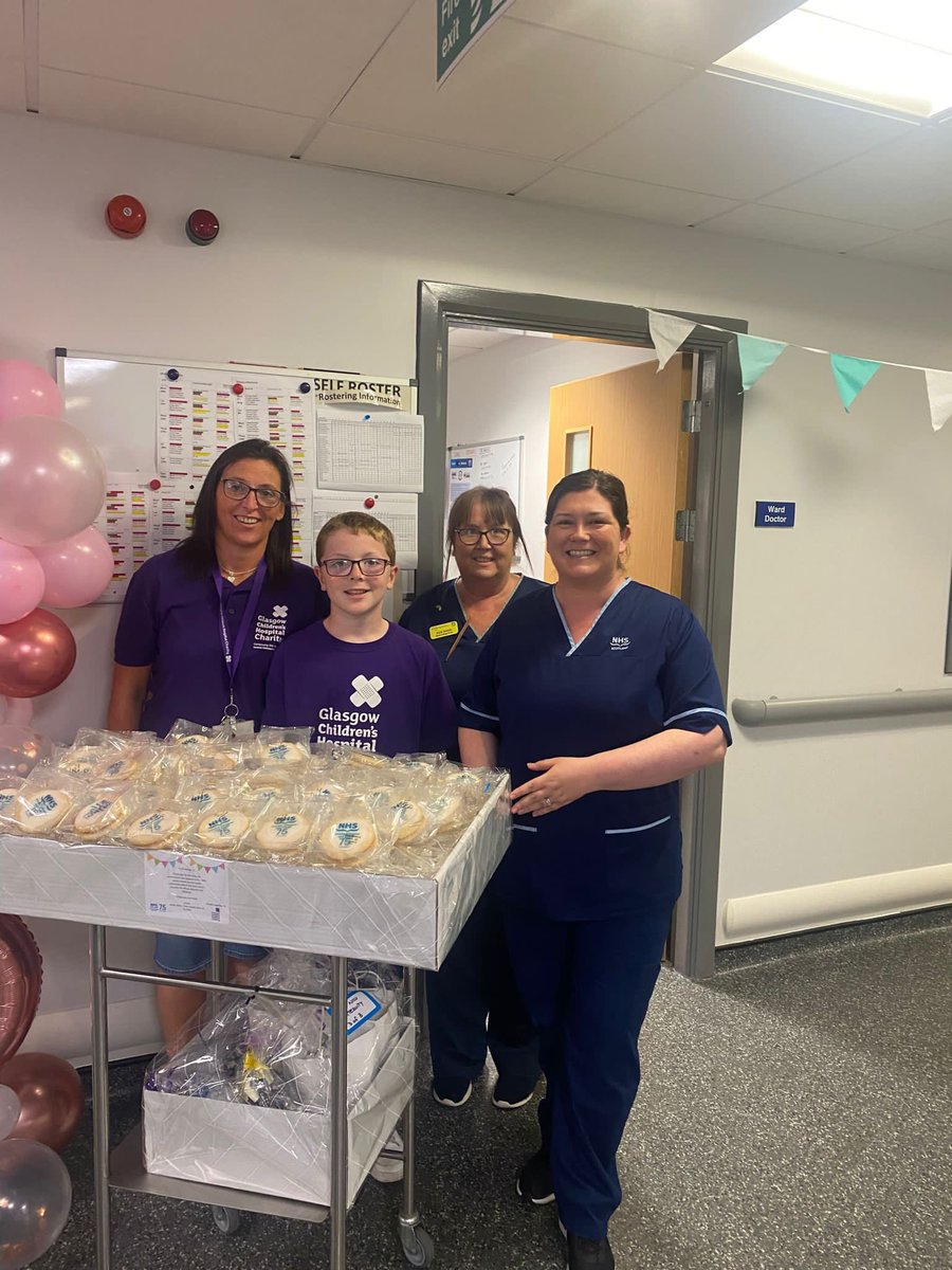 AnnKelly103's tweet photo. Happy 75th Birthday to the NHS from everyone at The PRMH 
@NHSGGC @MaryRossDavie @mairi_mcdermid @TracyOrr46 @redfernjam 
#Happybirthday https://t.co/bTJ7KpivVf