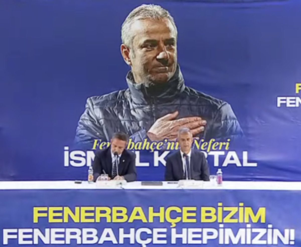 Bu takımın sizin inancınıza, sizin koşulsuz desteğinize ihtiyacı var! Vakit tek yumruk olma vakti 💪🔵🟡 
Allah’ın izniyle bu sene şampiyonuz.
#FenerbahçeHepimizin
#Fenerbahçe