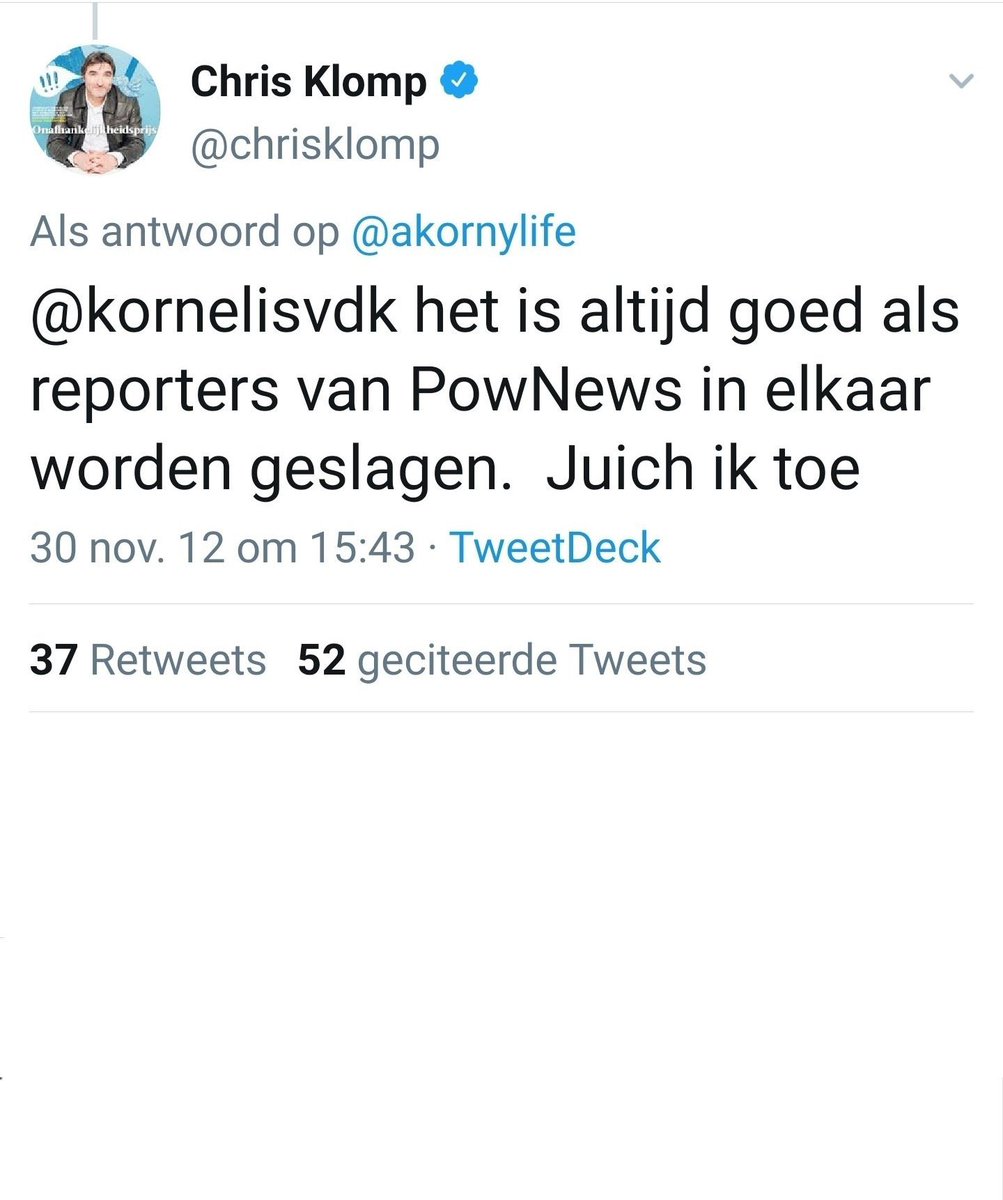 BasElGrande's tweet photo. @chrisklomp 🤡 https://t.co/FTM6TUcL9o