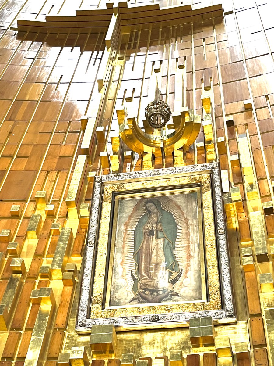 jssttco's tweet photo. Gracias Santísima Madre de Guadalupe por permitirnos visitarte; Dulce madre no te alejes, tú vista de mi no apartes, ven conmigo a todas partes y solo nunca me dejes 🙏🙏01.Jul.2023 https://t.co/2wRLhspx62
