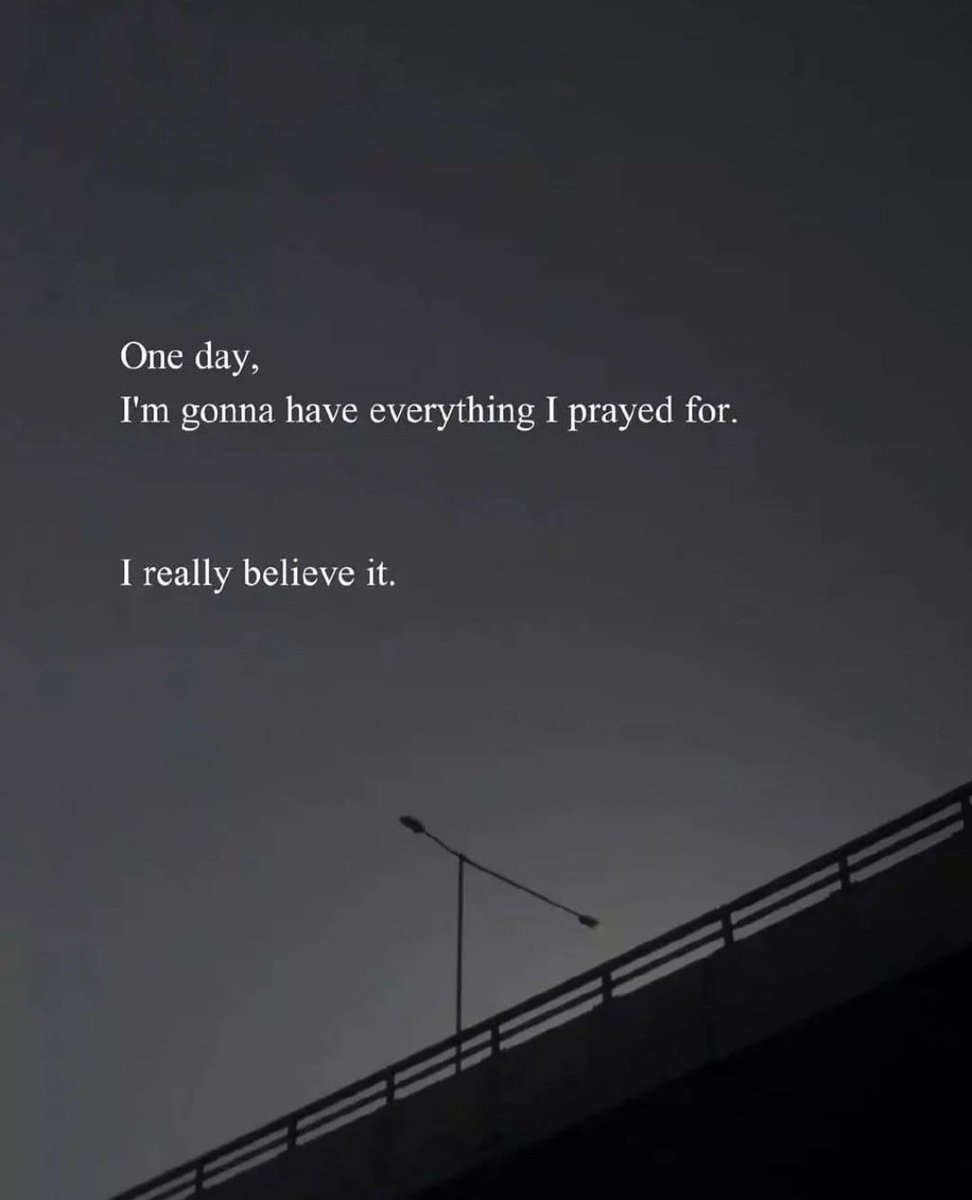 One day,