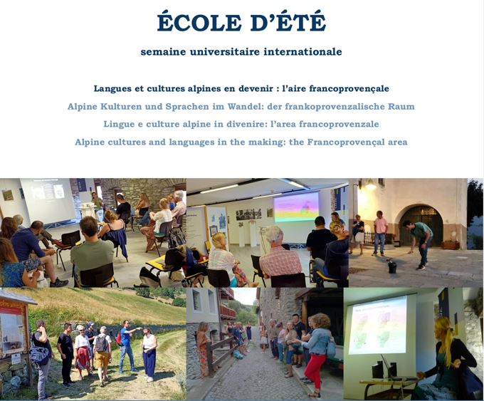 Du 10 au 14 juillet, Saint-Nicolas accueille 24 étudiants et professeurs universitaires qui participent à la 2e école d'été sur le thème "Langues et cultures alpines en devenir: l'aire francoprovençale" #ConsiglioVdA #francoprovençal
Plus d'infos ➡ consiglio.vda.it/fr/app/comunic…