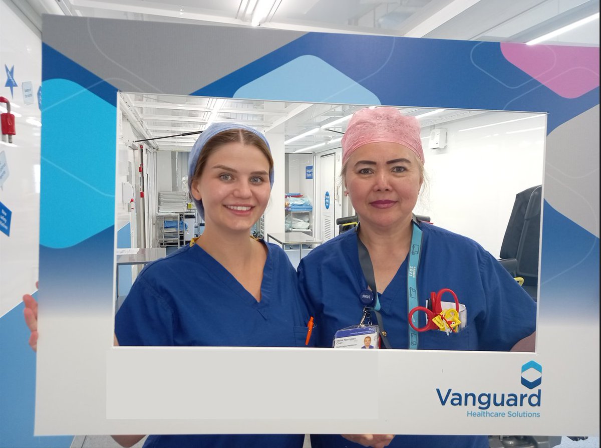 More celebrations from our clinical teams to commemorate 75 years of the NHS 🥳 We are hugely grateful to the incredible NHS and all it does! Thank you! 💙 We are delighted to call NHS workers our friends and colleagues. #NHSBirthday #NHS75 #VanguardHealthcareSolutions