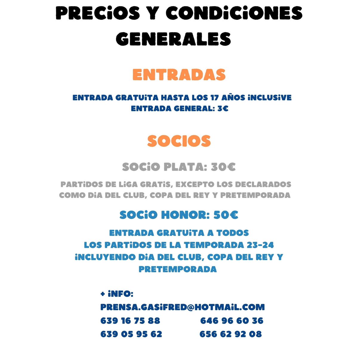 𝗖𝗮𝗺𝗽𝗮𝗻̃𝗮 𝗦𝗼𝗰𝗶𝗼𝘀 𝟮𝟯-𝟮𝟰

En breve informaremos cómo y dónde podréis haceros socios 

Seguid pendientes de las RRSS

#VamosIbiza 💙 | #Ibiza | #Eivissa | #sempregasifred <a href="/ibizaud/">UD Ibiza 🩵</a>