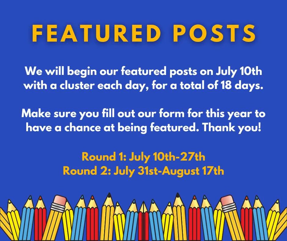 We’re so excited to begin featured posts in a few weeks! We are almost to 700 entries. 
Here’s a link to the form for this year: buff.ly/46BJQ6A