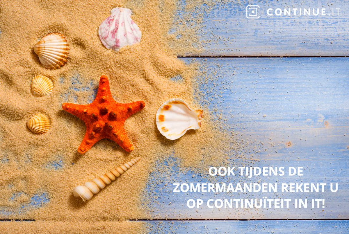 Eind deze week start de zomervakantie in regio Midden Nederland. Uiteraard kunt u ook in deze tijd blijven rekenen op onze continuïteit in IT!

#itpartner #cloud #telefonie #consulting #tijdelijkitbeheer  #itsecurity #lokaleitpartner #itede #itapeldoorn #securityawareness