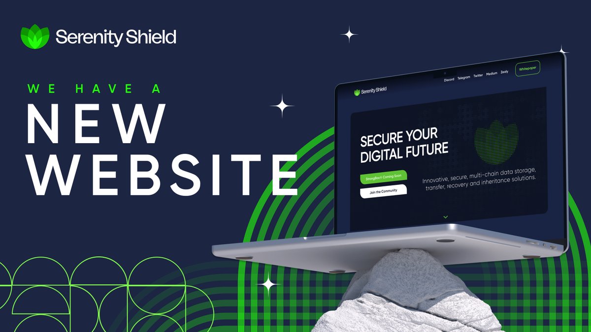 🧵1/2

📢Exciting news!🌐 We're thrilled to announce the launch of our new website - SerenityShield.io!🖥️

It's an important step forward in bringing our vision to life &amp; connecting with you, our community. Big thanks to <a href="/Flight3official/">Flight3 ✈️</a> for their incredible design talent🫡