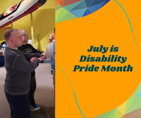 AutismMN's tweet photo. #DisabilityPrideMonth is celebrated in July because the ADA was signed into law on July 26, 1990. We're proud to be part of the larger disability community, and we want to recognize the amazing work of advocates before us. https://t.co/r4VG85hmOt