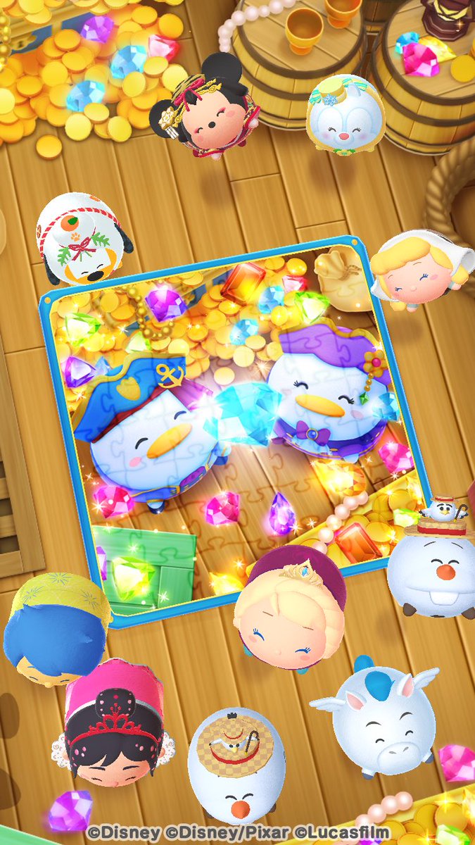 norikol17's tweet photo. ドナルドたちと宝探しの冒険をしたよ！
#ディズニー #Disney #ツムツム  #トレジャーハント
https://t.co/wpoJcJeN9C https://t.co/EYHL7W1QfR