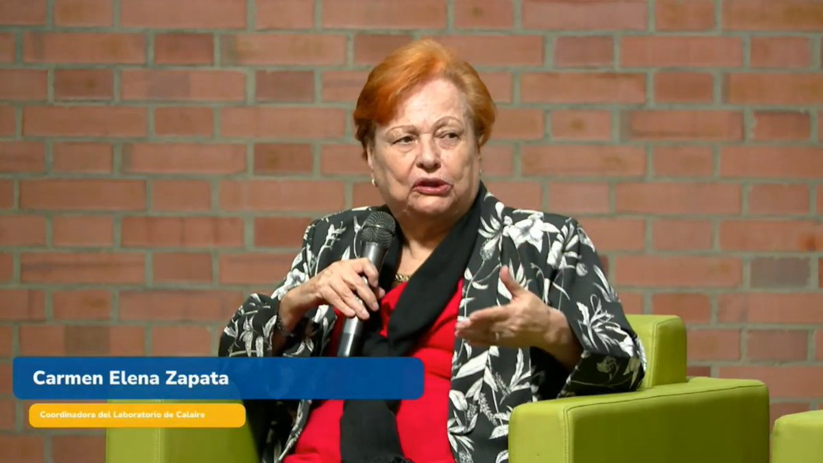 VRIUNAL's tweet photo. @MincomercioCo @UNALOficial @INMdeColombia @DollyMontoyaUN @MariaDelR11 @fminas @MedellinUNAL Conversatorio con Carmen Elena Zapata, coordinadora Lab. #CALAIRE; Claudia Guillén, subdirectora Servicios Metrológicos y Relación c/Ciudadano @INMdeColombia; Edna Villarraga, subdirectora Metrología Química y Biología INM; Jeison Duván Peñalosa, profesional @IDEAMColombia #UNAL https://t.co/0j3nW3FRu4