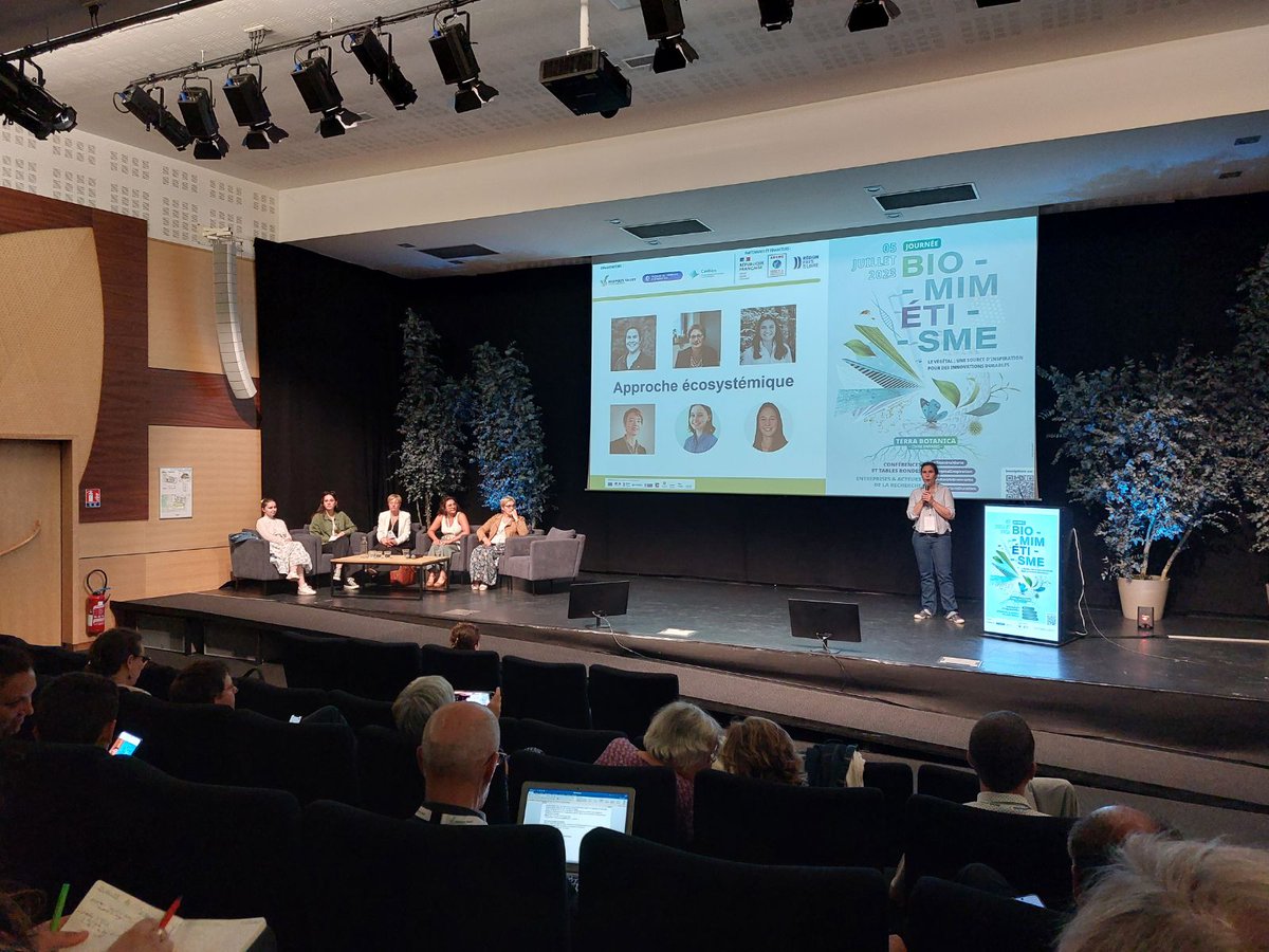 🌱 Bravo à la <a href="/CCI49/">cci49</a>, <a href="/VEGEPOLYSVALLEY/">VEGEPOLYS VALLEY</a> et <a href="/ceebios/">Ceebios</a> pour cette journée riche et inspirante, consacrée au #biomimétisme !