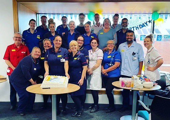 Debra Jackson (@debrajackson754) on Twitter photo Wonderful celebration for the 75th Anniversary of the NHS. Joint celebrations with West and Central Cluster. #collaboration #nhs75 #nhsstaff #westwarriors #centralchampions <a href="/Paula_Baker1/">Paula Baker</a> <a href="/kaymiller72/">Kay Miller</a> @SaraHandley9 <a href="/laura_ba1/">laura barraclough</a> <a href="/Tramines/">Tracy Mines</a> <a href="/NCAlliance_NHS/">Northern Care Alliance NHS Foundation Trust (NCA)</a> <a href="/NHSEngland/">NHS England</a> <a href="/TheQNI/">The Queen's Nursing Institute</a> Wonderful celebration for the 75th Anniversary of the NHS. Joint celebrations with West and Central Cluster. #collaboration #nhs75 #nhsstaff #westwarriors #centralchampions <a href="/Paula_Baker1/">Paula Baker</a> <a href="/kaymiller72/">Kay Miller</a> @SaraHandley9 <a href="/laura_ba1/">laura barraclough</a> <a href="/Tramines/">Tracy Mines</a> <a href="/NCAlliance_NHS/">Northern Care Alliance NHS Foundation Trust (NCA)</a> <a href="/NHSEngland/">NHS England</a> <a href="/TheQNI/">The Queen's Nursing Institute</a>