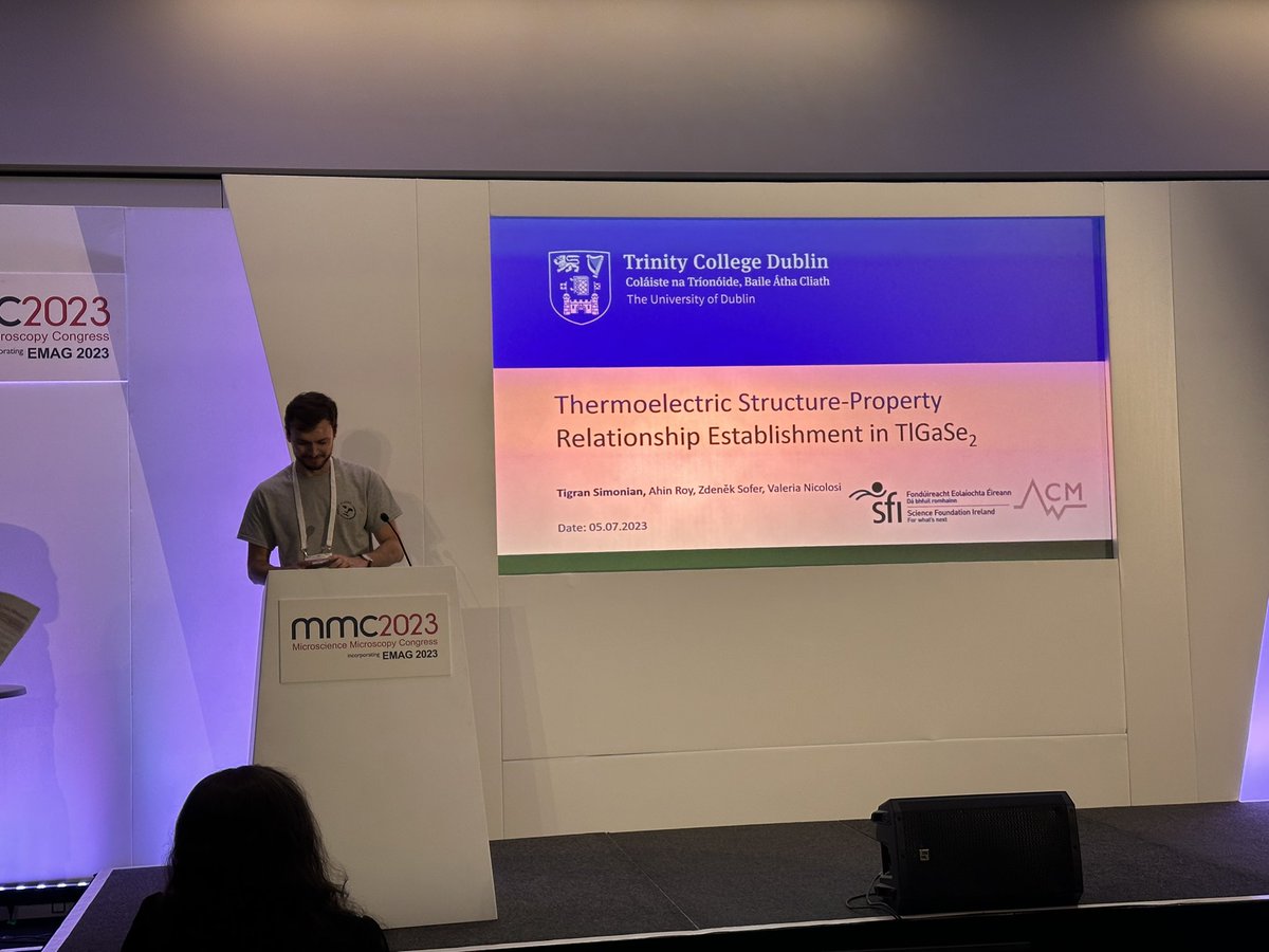 Ilias Oikonomou (@ioikonomou) on Twitter photo Very proud of my colleague <a href="/SimonianTigran/">Tigran Simonian</a>, impressive talk on the structure and defects of TlGaSe2 on #EMAG2023! Very proud of my colleague <a href="/SimonianTigran/">Tigran Simonian</a>, impressive talk on the structure and defects of TlGaSe2 on #EMAG2023!