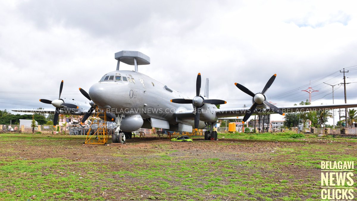 belagavi_news's tweet photo. Standing proud at Nippani's entrance, this decommissioned IL-38 SD of the Indian Navy embodies a legacy that soars beyond the skies. Saluting the veteran plane's unwavering service and the heroes it carried, forever etched in our hearts.
 #Aviation #NavyPride #Nostalgic https://t.co/mQxrmT7dXL