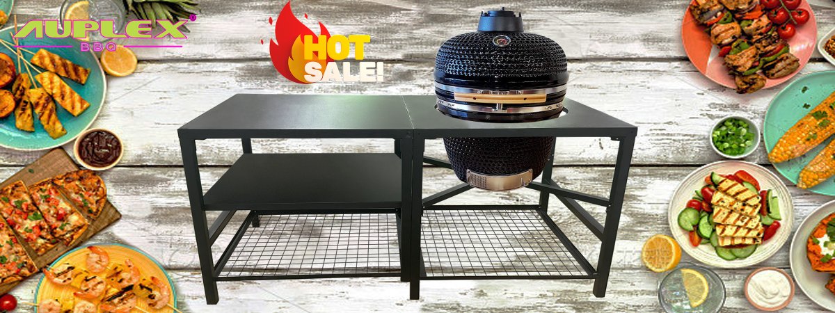 Auplex’s new iron table can have a larger display area, a good outdoor partner. contact me：ortiz@auplex.com
#KAMADO #Greenegg #AuplexBBQ
#ceramicbbq #outdoorliving #garden
#Auplex
#bbqgrill
#kamadobbq
#outdoorbbq
#outdoorkitchen
#quality
#OEMserive