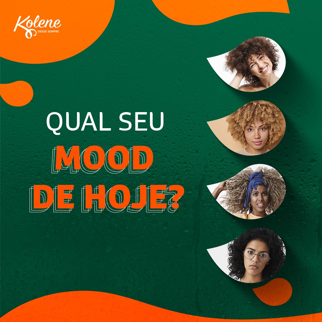 CabeloKolene's tweet photo. Conte aqui pra gente, qual seu mood de hoje?

#Kolene #KoleneDesdeSempre #KoleneDesdeSempreCuidaComoaGente #CabeloKoleneSim https://t.co/4imHOwwoxK
