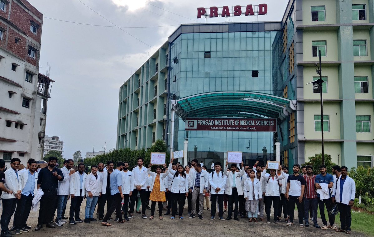 DrDhruvchauhan's tweet photo. Prasad institute of medical sciences against NEXT exam https://t.co/Tc64RQKgy4
