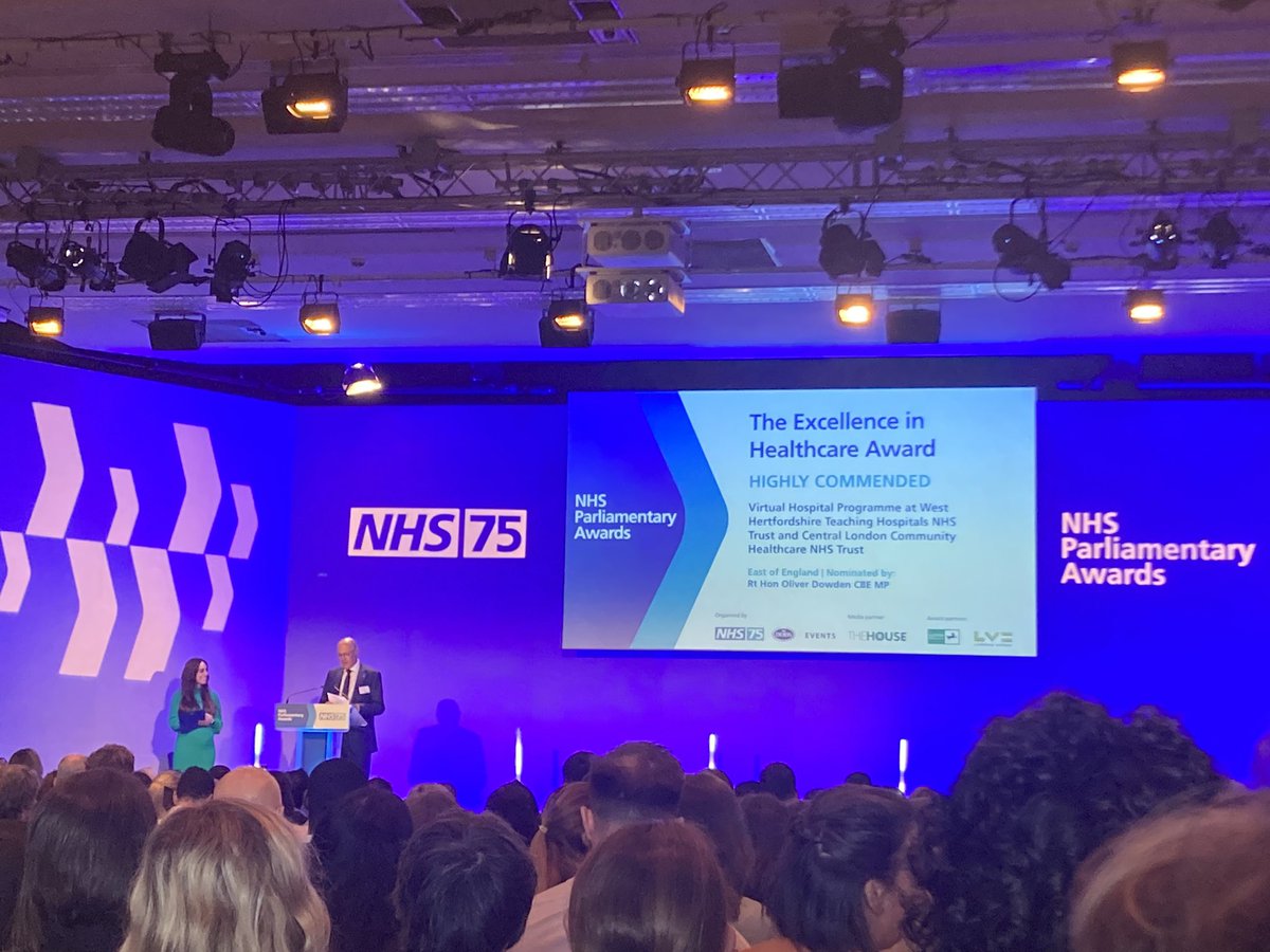 Dr Niall Keenan (@drniallkeenan) on Twitter photo NHS Parliamentary Awards 2023 Finals. West Herts Virtual Ward was Highly Commended! <a href="/WestHertsNHS/">West Herts Teaching Hospitals NHS Trust</a> <a href="/VHWestherts/">VIRTUAL HOSPITAL WHTH</a> Thanks to <a href="/OliverDowden/">Oliver Dowden</a> for nominating us! NHS Parliamentary Awards 2023 Finals. West Herts Virtual Ward was Highly Commended! <a href="/WestHertsNHS/">West Herts Teaching Hospitals NHS Trust</a> <a href="/VHWestherts/">VIRTUAL HOSPITAL WHTH</a> Thanks to <a href="/OliverDowden/">Oliver Dowden</a> for nominating us!