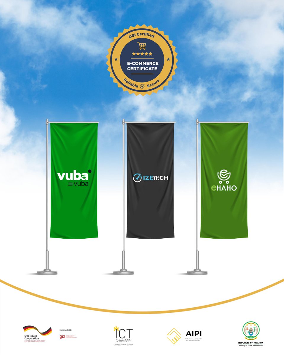 dbi_rwanda's tweet photo. You can Join Big E-commerce Platforms certified with the DBI Trust Seal.  

Apply for the seal today via: https://t.co/ZPQyimGWiG 

#TekanaTurizewe #ecommercebusiness #TrustSeal https://t.co/hL46V1Ut9L