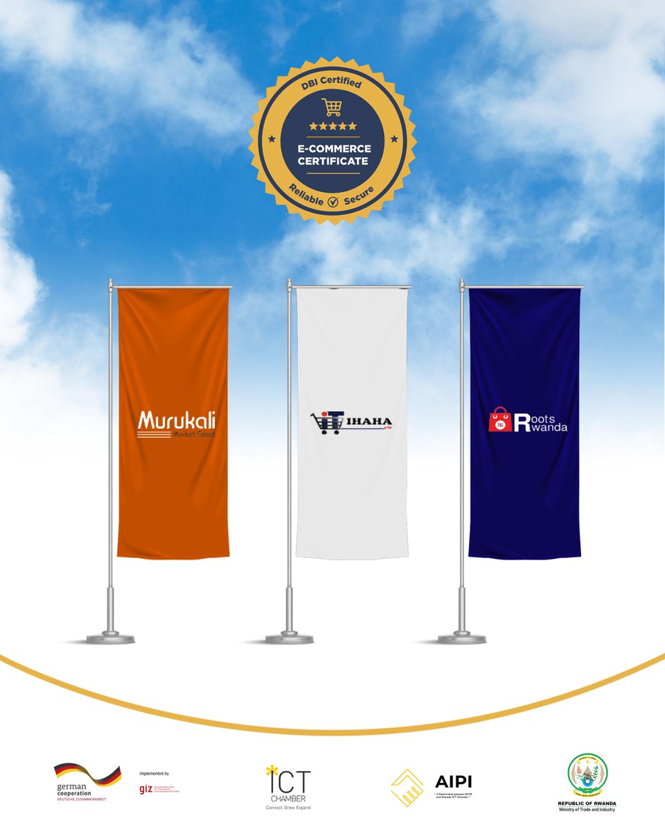 dbi_rwanda's tweet photo. You can Join Big E-commerce Platforms certified with the DBI Trust Seal.  

Apply for the seal today via: https://t.co/ZPQyimGWiG 

#TekanaTurizewe #ecommercebusiness #TrustSeal https://t.co/hL46V1Ut9L