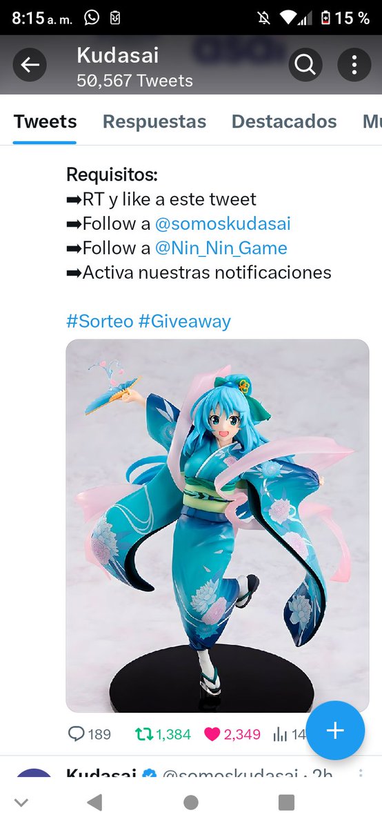 CiberFallen's tweet photo. @somoskudasai @Nin_Nin_Game 100% fe jajaja https://t.co/iDGfdug9Hj