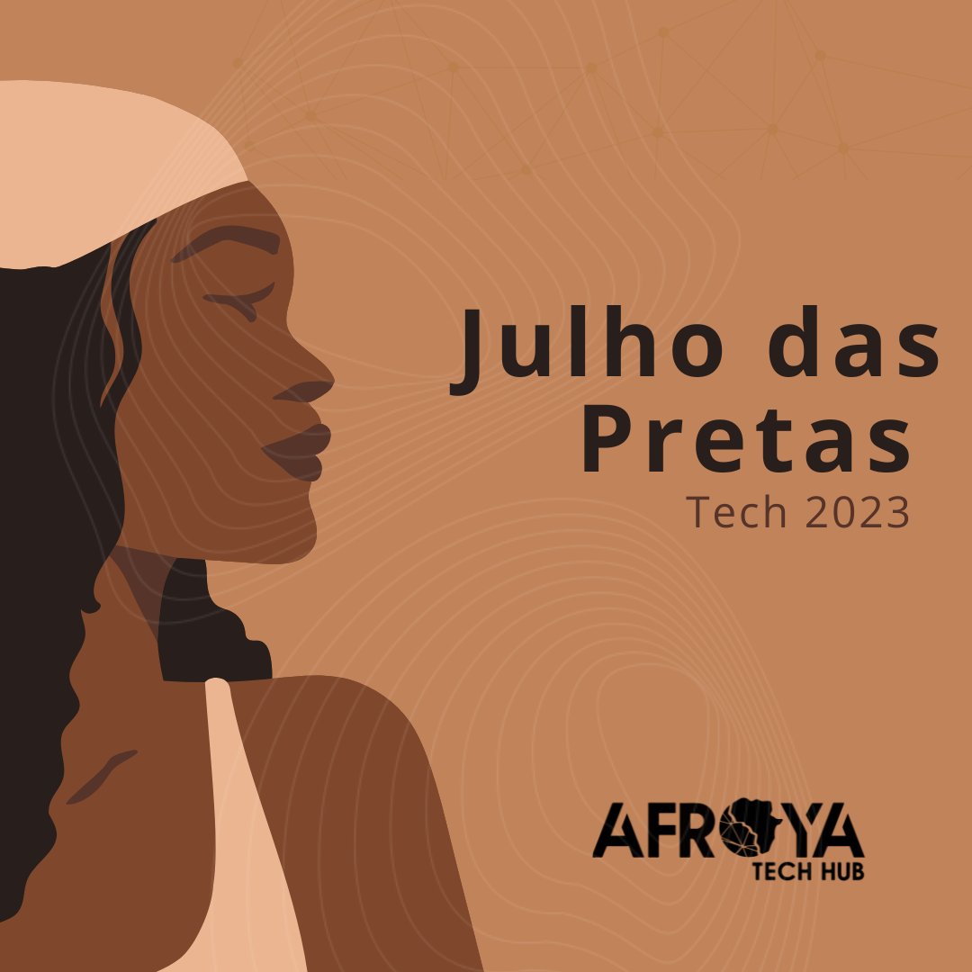 Está no Ar o nosso Julho das Pretas Tech 2023!

O Julho das Pretas é uma ação   criada em 2013, pelo Odara – Instituto da Mulher Negra, e celebra o 25 de Julho, Dia Internacional da Mulher Negra Afro Latina Americana e Caribenha.

Segue o fio: