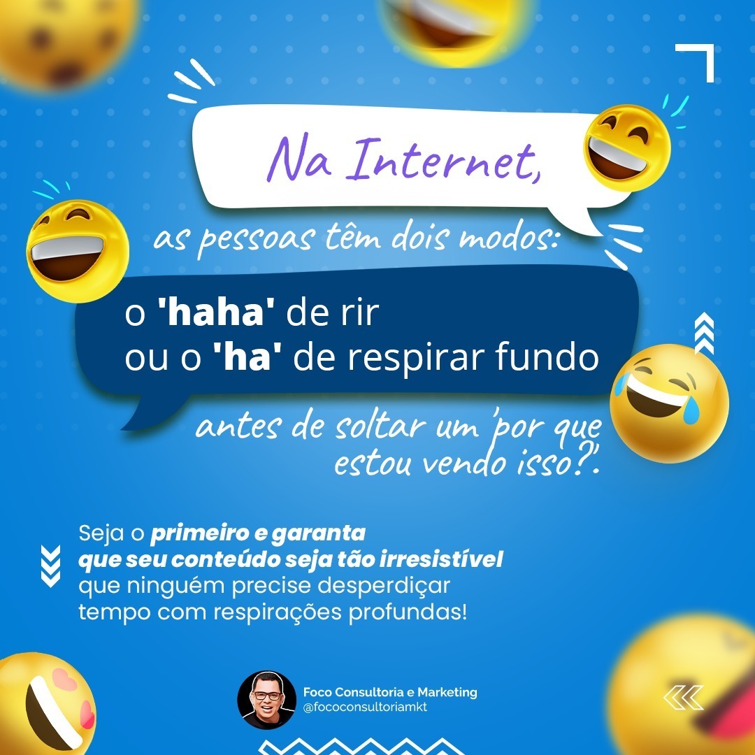 jomarfocomkt's tweet photo. Na internet, as pessoas têm dois modos: o 'haha' de rir ou o 'ha' de respirar fundo antes de soltar um 'por que estou vendo isso?'. 
Seja o primeiro e garanta que seu conteúdo seja tão irresistível que ninguém precise desperdiçar tempo com respirações profundas! https://t.co/ZUUrEa3KVu