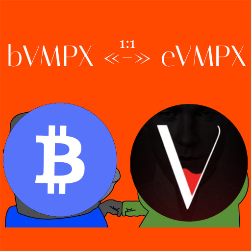 brcchain_io's tweet photo. Jack we made it! @mrJackLevin @VMPX_brc20 

BRC Bridge is now serving for 1:1 exchange between bVMPX and eVMPX

To welcome $VMPX community onboard, 1000 $BRC will be airdropped to the bVMPX and eVMPX bridgers!

RT+LIKE+drop your EVM address

48hs https://t.co/cX1PWMzyml