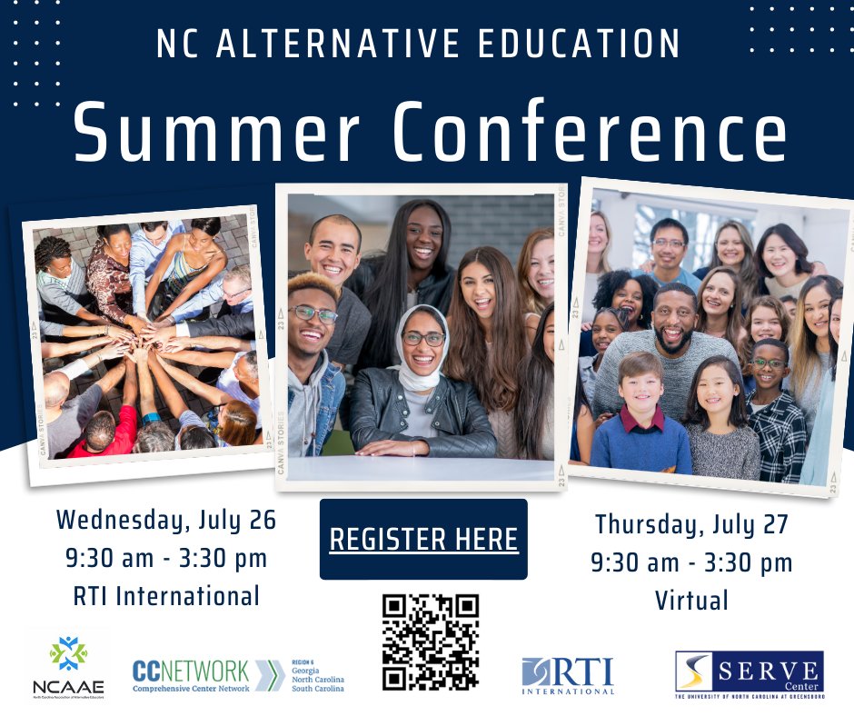 NCAAE_ALPS (@ncaae_alps) on Twitter photo Check out the North Carolina Alternative Education Summer Conference! Registration below. <a href="/NCAAE_ALPS/">NCAAE_ALPS</a> #AlternativeEducation #RethinkingAlternativeEducation Check out the North Carolina Alternative Education Summer Conference! Registration below. <a href="/NCAAE_ALPS/">NCAAE_ALPS</a> #AlternativeEducation #RethinkingAlternativeEducation
