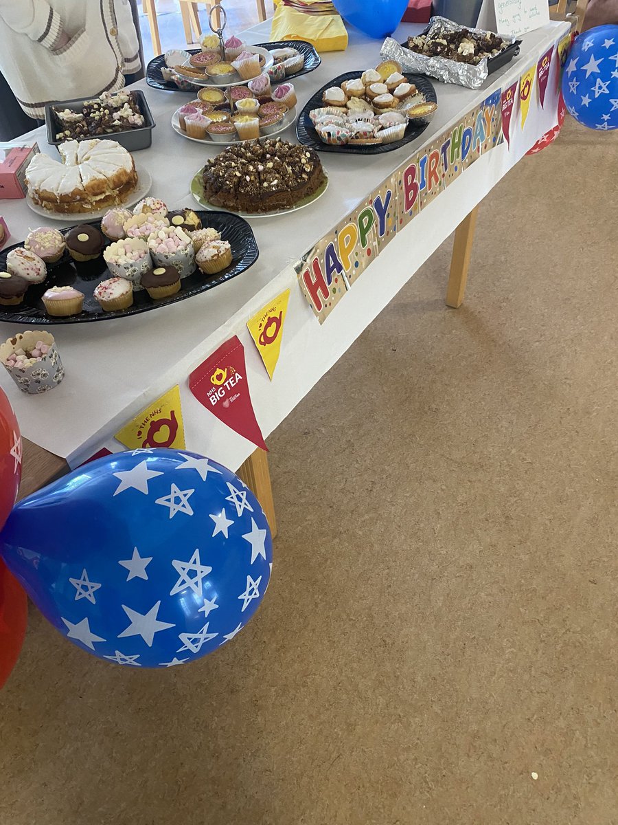 Happy 75th Birthday to our NHS 🥳 patients and staff held a #bigtea event to celebrate 🧁😋 #75years #NHS #bakeoff #OccupationalTherapy <a href="/Mersey_Care/">Mersey Care NHS FT 🏳️‍🌈</a> @JR_MerseyCare <a href="/OT_EmmaB/">OT Emma</a> <a href="/BethFawcett68/">Beth Fawcett</a> <a href="/Shelly40588788/">Shelly</a> <a href="/_jesscullen/">Jessica Cullen</a> <a href="/DrGeorgiaKonsta/">Georgia Konstantinou</a>