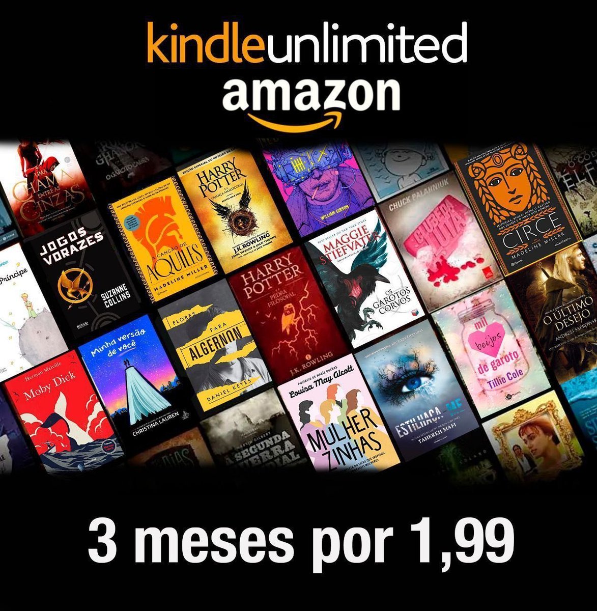Kindle Unlimited 

3 meses por 1.99

Liberou pra várias contas, testem!!!

amzn.to/3nxyBaR
amzn.to/3nxyBaR
