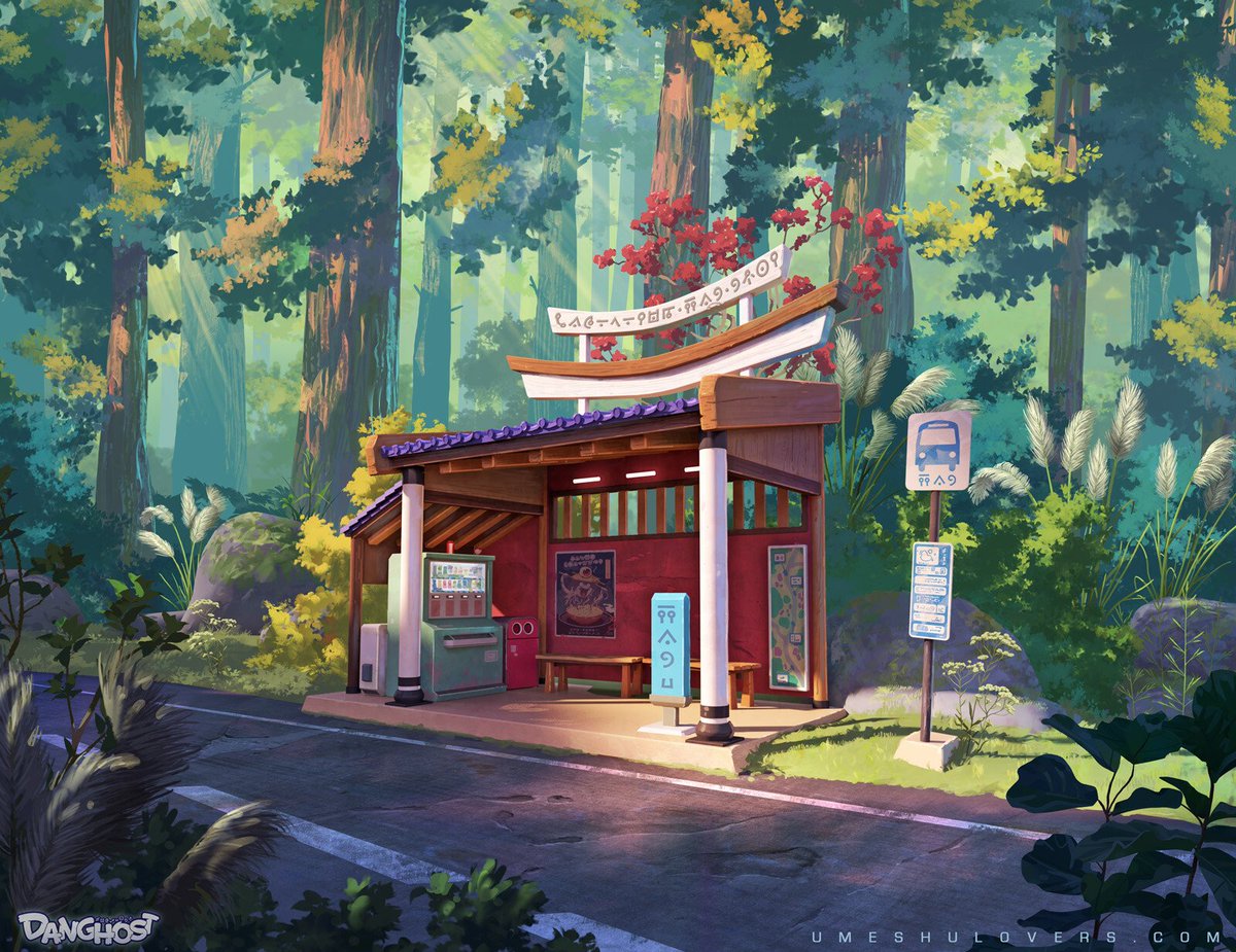 UmeshuLovers's tweet photo. We put a lot of love and details into the backgrounds of #Danghost ✨
Which one is your favourite? https://t.co/8o0Sd4abaI
