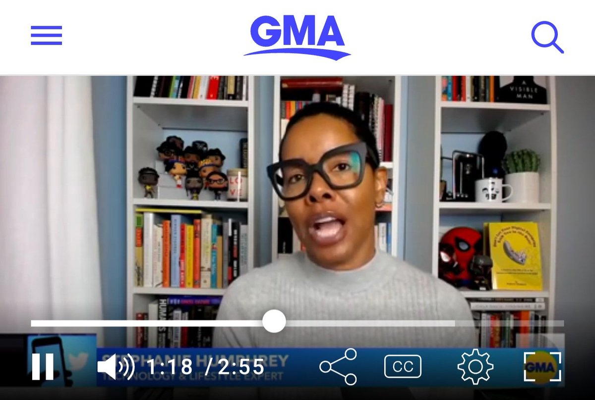 The Tech Jawn (@thetechjawn) on Twitter photo Our very own <a href="/TechLifeSteph/">Stephanie Humphrey</a> was dropping knowledge on Good Morning America today about how apps like Instagram Threads are coming for Twitter.
goodmorningamerica.com/news/video/met… Our very own <a href="/TechLifeSteph/">Stephanie Humphrey</a> was dropping knowledge on Good Morning America today about how apps like Instagram Threads are coming for Twitter.
goodmorningamerica.com/news/video/met…