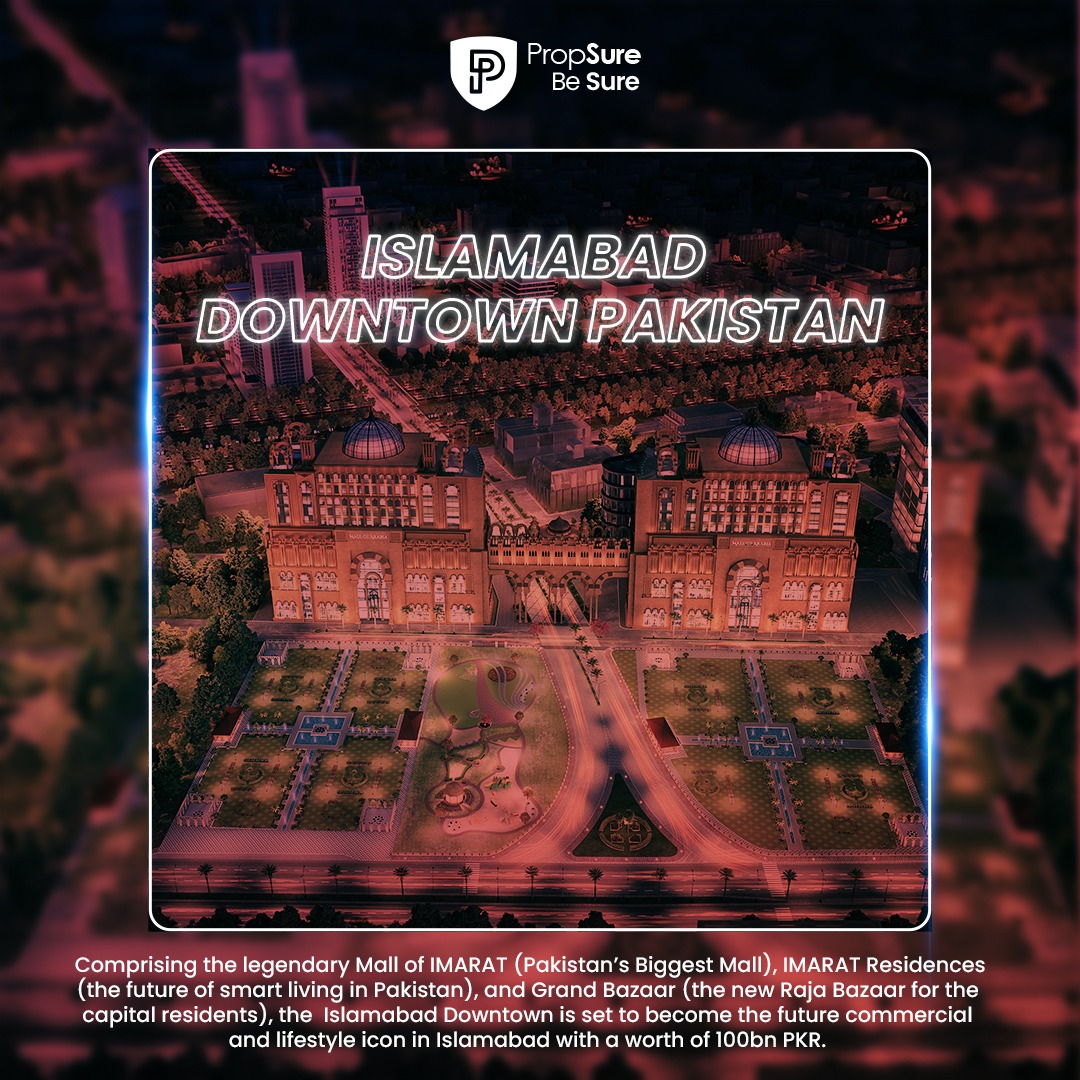 PropsureDigital's tweet image. Here are some of the world&apos;s most famous downtowns! 

Want to see such Downtowns in Islamabad that are sustainable, verified, and innovative? Check the last image for a surprise 👆🌃 

#IslamabadDowntown #Propsure #TouristAttractions