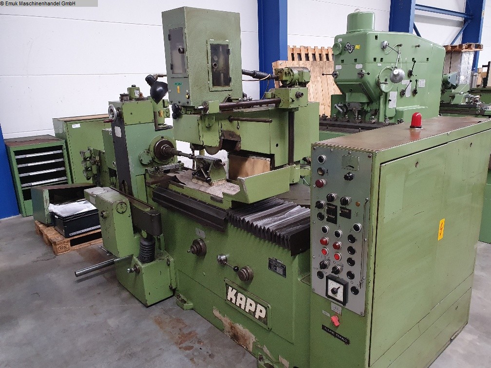 LagerMaschinenD's tweet image. #KAPP Wälzfräserschärfmaschine KAPP AS 305 B: 2070-E23028 
 Wälzfräserschärfmaschine 
 KAPP AS 305 B 
 05.07.2023 / 15:32:58 
 Emuk Maschinenhandel GmbH lagermaschinen.de/maschinen-date…