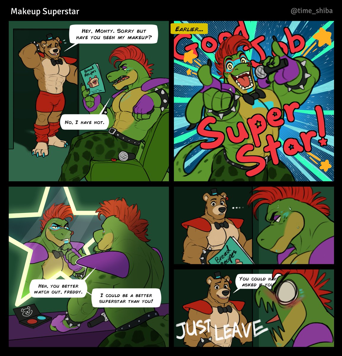 time_shiba's tweet photo. Silly little fnaf comic😊 https://t.co/0rMy01pKt0