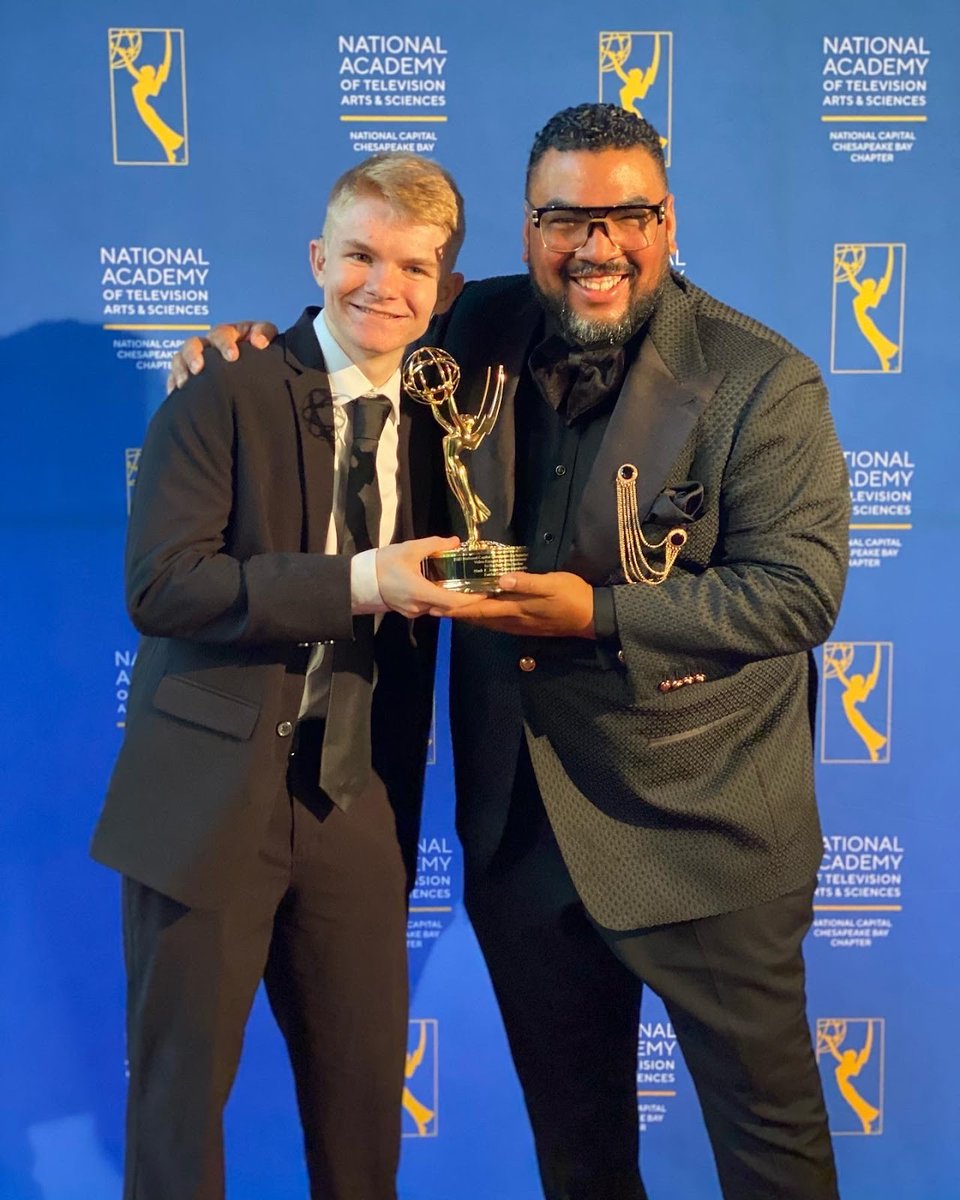 I could not be more proud to know Michael, whose passion for music helped FCPS video producer Mark F. Jones win his first Emmy! What a shining example of #DeafGain! Way to go Michael, Mark, and @WTWoodsonHS! #StudentVoice #DeafCan @dhhbvi_fcps @ATS_FCPS youtube.com/watch?v=uc3kk5…
