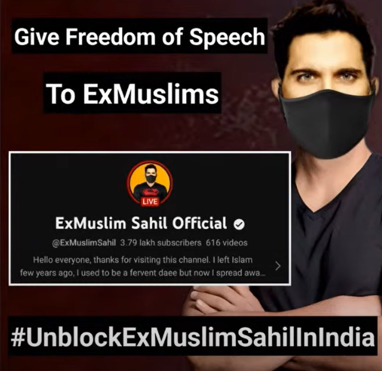 Devempire4's tweet photo. #unblockexmuslimsahilindia https://t.co/NC51QEuvjF