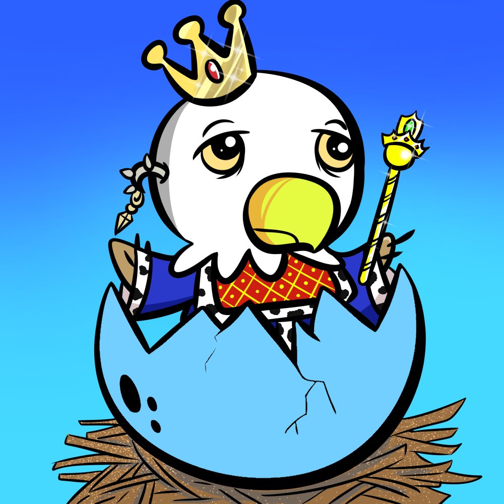 EddieArthur's tweet photo. Just minted this #King #SecretTrait @SuperEagleCoin #NewProfilePic #Sleepy #Earring #Crown #XRP #XRPL #PFP https://t.co/gMBmE9ZzQV