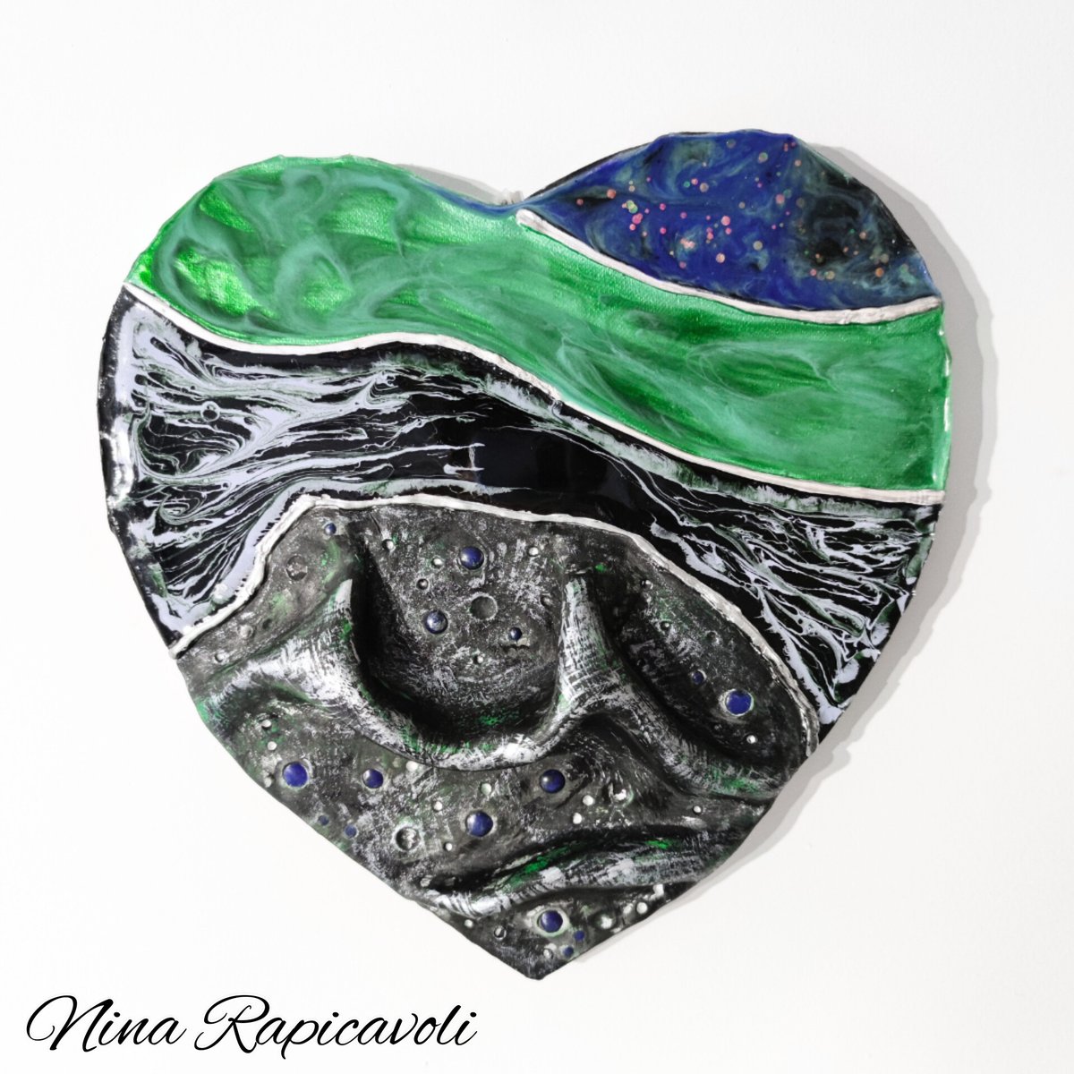 etsy.com/it/listing/145… 
#cement and #Acrylic #painting on Canvas. #Madeinitaly by <a href="/NINA_RAPICAVOLI/">NINA RAPICAVOLI</a>