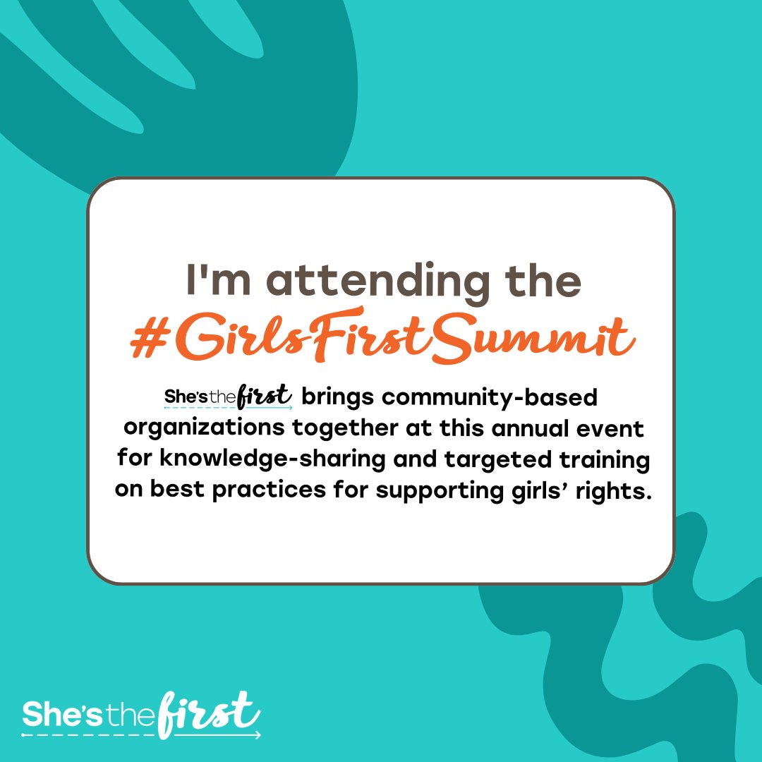 cindyodingo1's tweet photo. #STFPartnerConference
#GirlsFirstSummit
@shesthefirst @kate_kiama https://t.co/K4UKF9ODES