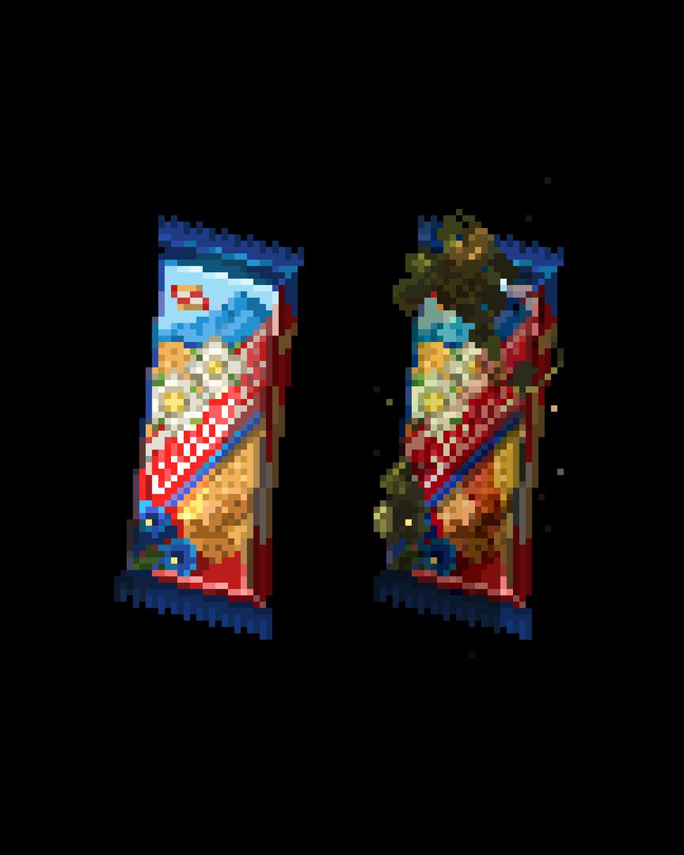 pixelianska's tweet photo. Horalky 2023 vs 2079 🔥💀
#PostApocalyptic #pixeart #slovensko https://t.co/R9qkh0L280