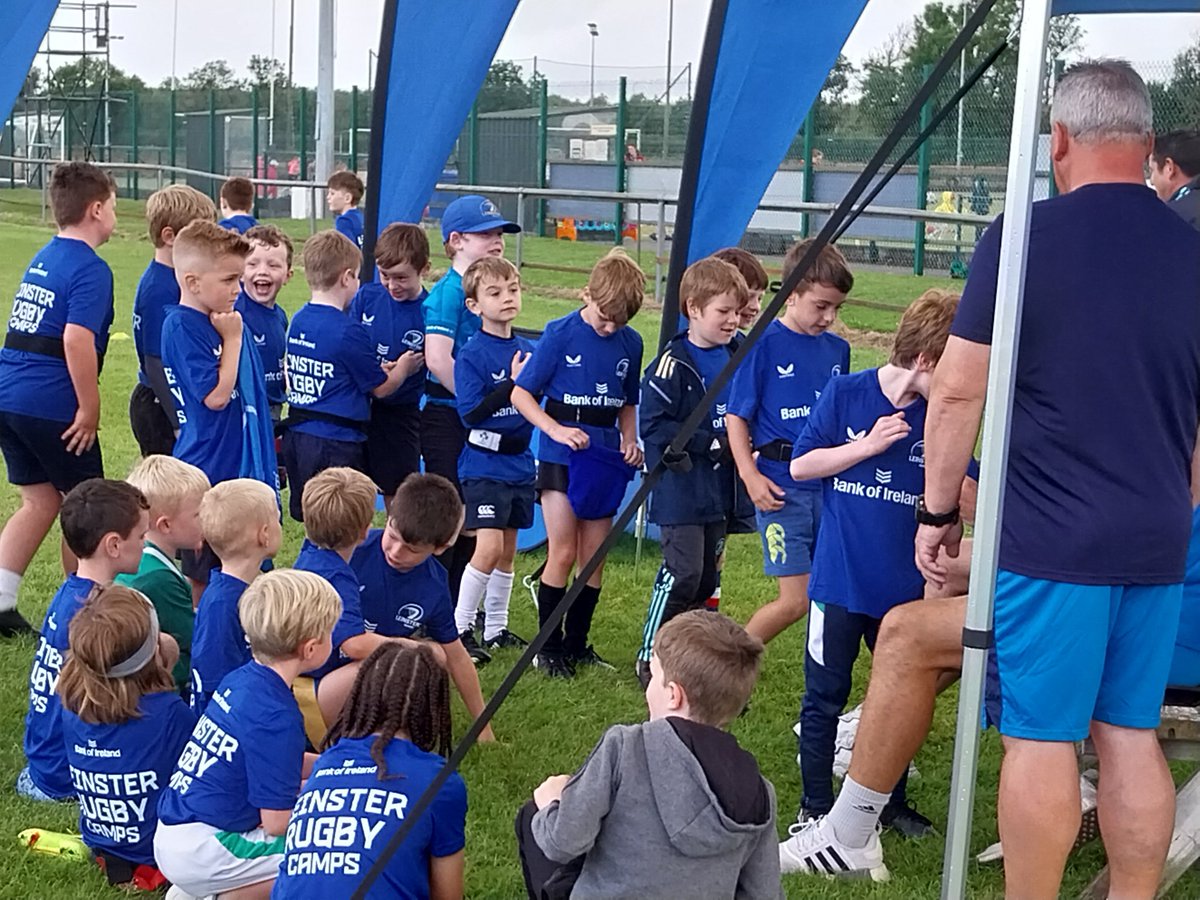 MaherOBrien's tweet photo. Delighted to have been joined by @wconnors09 and @MaxDeegan today in @NKRFC. The lads took time out of their busy schedule to sign autographs and play some games with the kids. #makingmemories #FromTheGroundUp @LeinsterBranch @raymccabe474 @michaelcahill67 https://t.co/DXWT7HwKs5