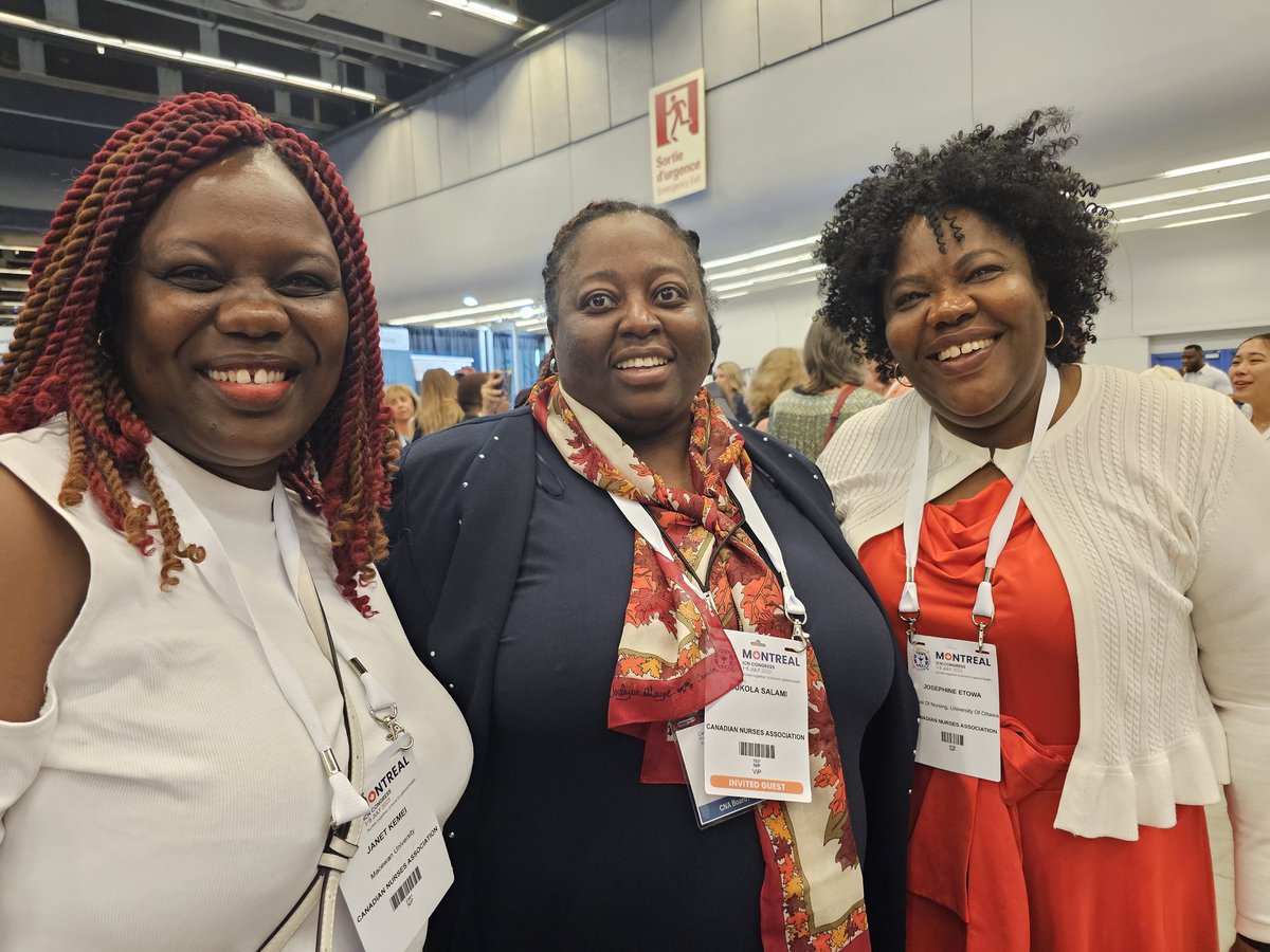 Bukola Salami (@bukolaksalami) on Twitter photo Black women are stronger together when we support and respect each other
Much respect for Canadian Black nurse leaders who have gone before <a href="/ClaudetteHollow/">Claudette Holloway</a> <a href="/angelacooperbra/">Angela Cooper Brathwaite, RN, PhD, FAAN, O.Ont,C.M</a> <a href="/CoCreath/">Co-Creath</a> <a href="/GinaAwokoH/">Prof. Gina Awoko Higginbottom MBE, PhD, FQNI, FAAN</a> <a href="/EthnicityCRC/">Gina Higginbottom</a> and RIP Joanne Lesmond Black women are stronger together when we support and respect each other
Much respect for Canadian Black nurse leaders who have gone before <a href="/ClaudetteHollow/">Claudette Holloway</a> <a href="/angelacooperbra/">Angela Cooper Brathwaite, RN, PhD, FAAN, O.Ont,C.M</a> <a href="/CoCreath/">Co-Creath</a> <a href="/GinaAwokoH/">Prof. Gina Awoko Higginbottom MBE, PhD, FQNI, FAAN</a> <a href="/EthnicityCRC/">Gina Higginbottom</a> and RIP Joanne Lesmond