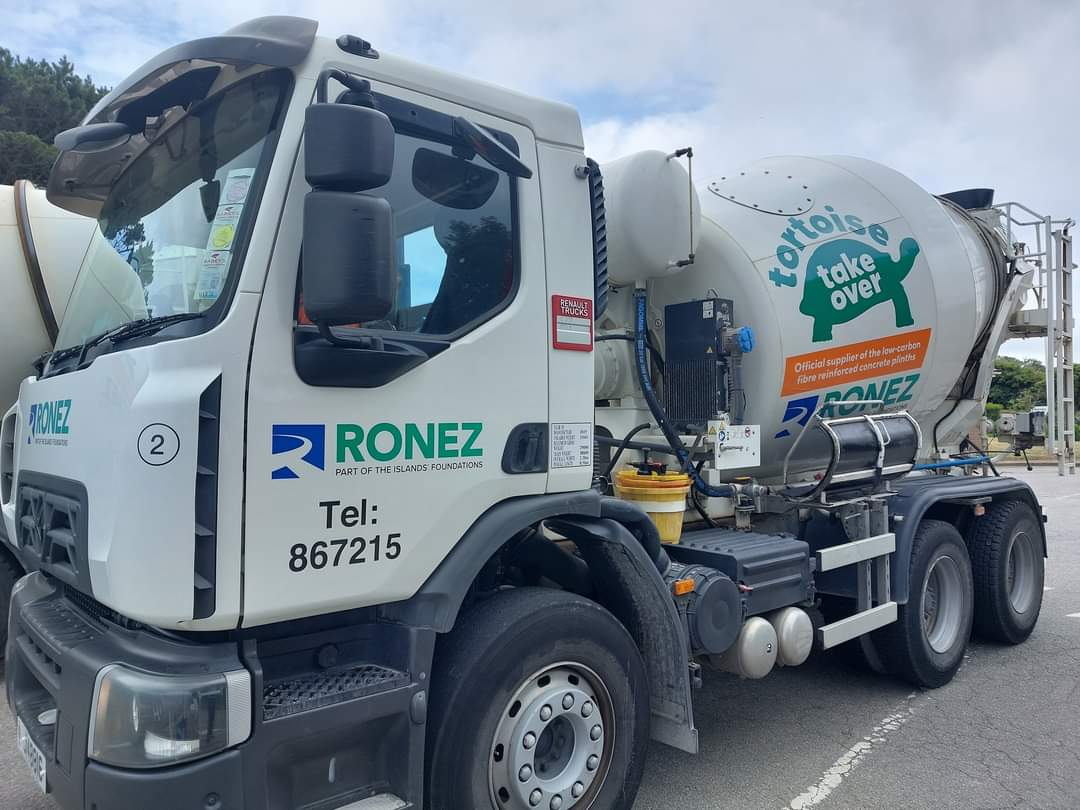 Ronez_Ltd's tweet photo. From our Ready-Mixed Concrete Batching Plant in St John to the Tortoise Takeover plinth moulds, our ready-mixed trucks did all the work!
See if you can spot them out and about delivering our concrete, shell-fies welcome (safely) tagging #TortoiseTakeover and #ronez. https://t.co/kZf1p8lYPx