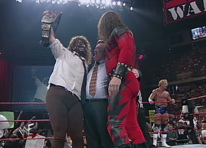 WatchPodHeat's tweet photo. On the upcoming #FoleyisPod, @foleyispod & @HeyHeyItsConrad will be discussing the fall out of the Hell in a Cell, Mick wrestles Kane...kind of...becomes Tag Team Champions & more in Fully Loaded 1998!
Leave a question below or use #AskMick! https://t.co/pHiXXyoKpA