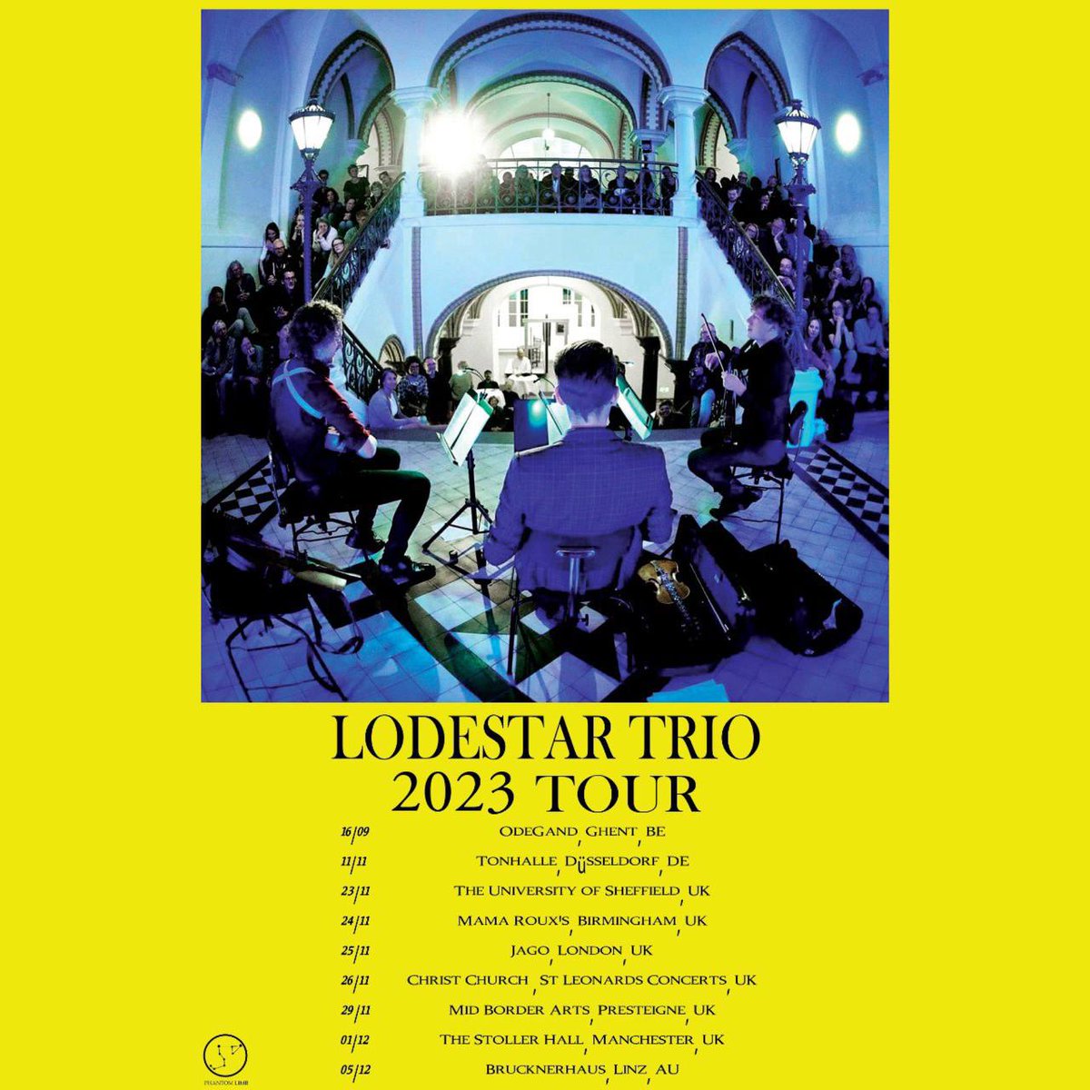 🌏 A stunning announcement for all the Baroque fans over there: Lodestar Trio are going on a big tour this autumn 🌠 Info & tickets: phantom-limb.co.uk/agency/lodesta… 🌍